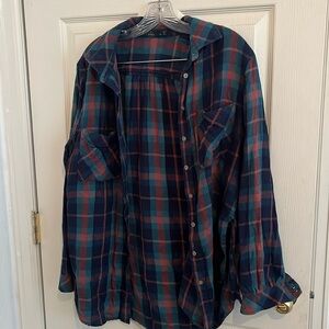 Prana flannel, very cute.